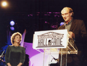 Presenter Carol King and SHOF Inductee James Taylor

Produced by Worldwide Entertainment Group and The John Schreiber Group